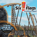 (NEW) Six Flags Adventure Island Theme Park