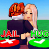 UPD Hug or Jail Roblox social & hangout game icon