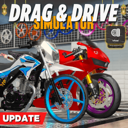 (LIMITED x BIG UPDATE ) Drag Drive Simulator Roblox game icon