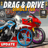 (LIMITED x BIG UPDATE ) Drag Drive Simulator Roblox game icon