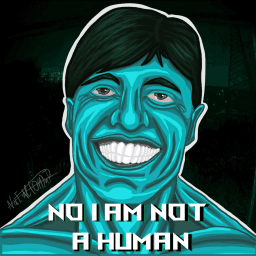 No im not a human Roblox game icon